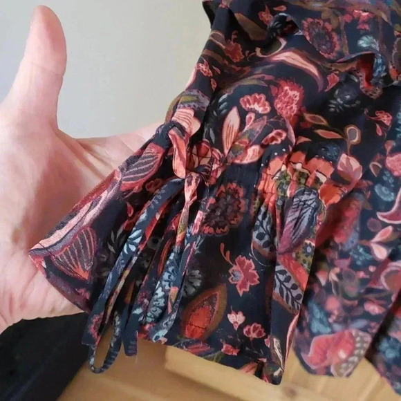 Loft Hydrangea Bouquet dress size 8 - Picture 3 of 9